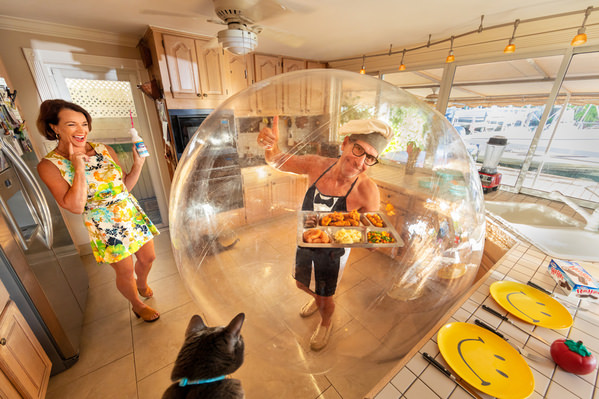 Photograph George Kamper Mothers Day Bubble Boy on One Eyeland