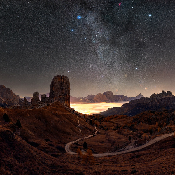 Photograph Jan Smid Ghosts Of Cinque Torri on One Eyeland