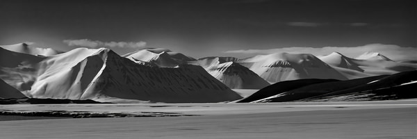 Photograph Mark Zukowski Svalbard Shadow And Light on One Eyeland