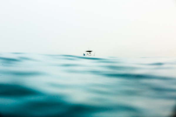 Photograph Anthony Rayburn Ocean Distancing on One Eyeland