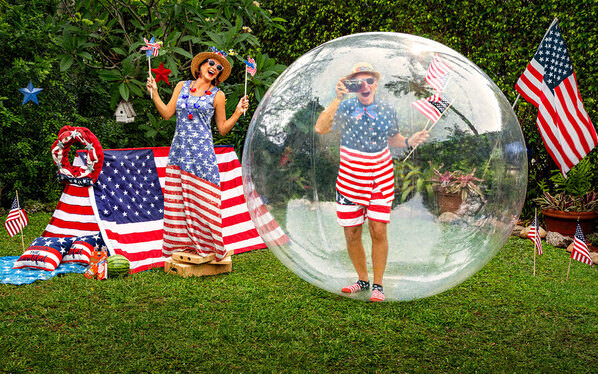 Photograph George Kamper Memorial Day Bubble Boy on One Eyeland