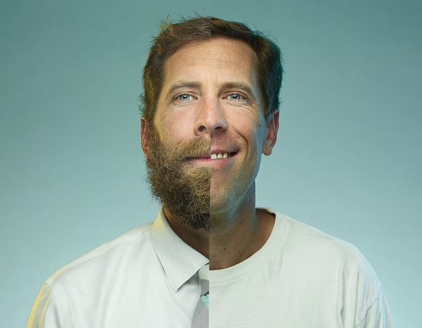 Photograph Weston Fuller Covid Beard on One Eyeland
