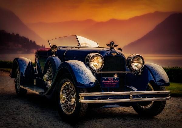 Photograph Duschan Tomic Duesenberg X Straight 8 1927 on One Eyeland