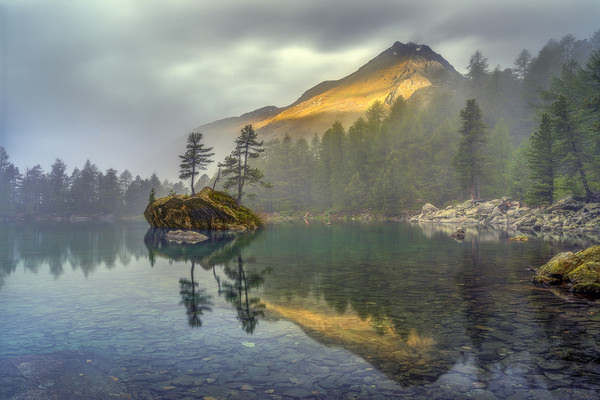 Photograph Feliksas Ostapenko Silent Over The Lake on One Eyeland