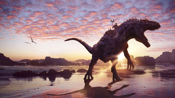 Photograph Diego Oliveira Dino War on One Eyeland