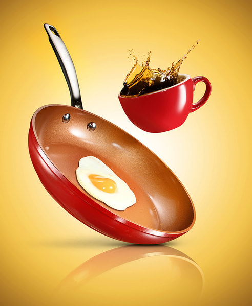 Photograph Yechiel Orgel Flying Breakfast Project on One Eyeland