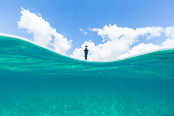 Photograph Anthony Rayburn Hillsboro Lighthouse on One Eyeland