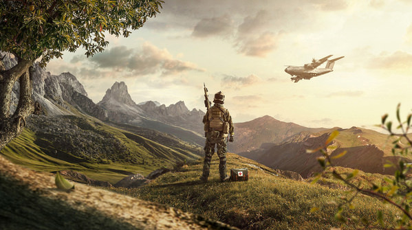 Photograph Diego Oliveira Soldier on One Eyeland