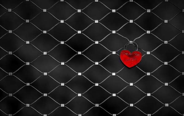 Photograph Raju Khan Love Lock on One Eyeland