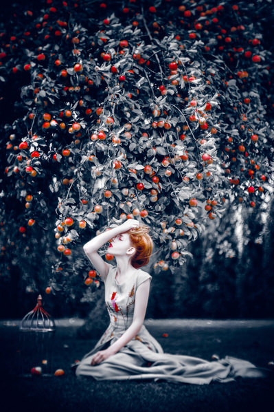 Photograph Ruslan Bolgov Im Eve In The Garden Of Eden on One Eyeland