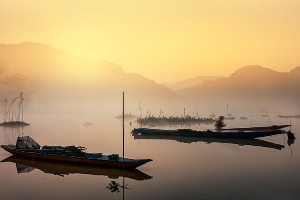 Photograph Cooltango Oonhateparuk Early Morning Peace on One Eyeland