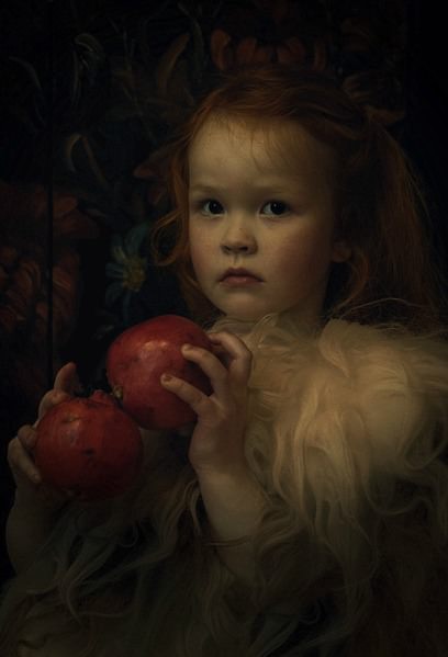 Photograph Reiny Bourgonje Julia on One Eyeland