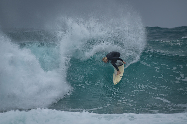 Photograph Steve Turner Whip Turn Maroubra Beach Australia on One Eyeland
