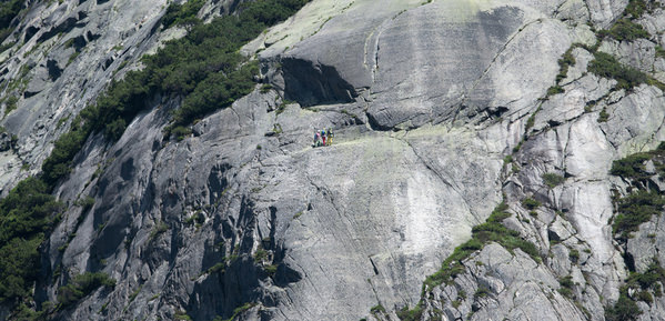 Photograph Mirza Cosic Climbers on One Eyeland
