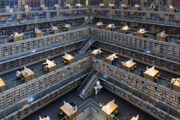 Photograph Ales Tvrdy Library on One Eyeland