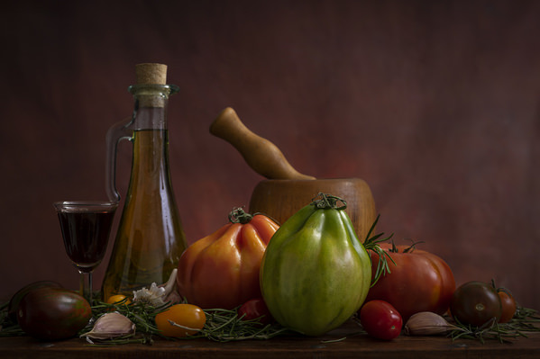 Photograph Angi Wallace Tomatoes on One Eyeland