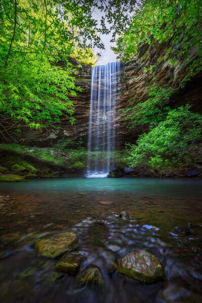 Photograph Carr Ward Bowers Hollow Falls on One Eyeland