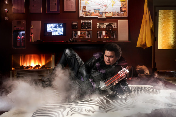 Photograph Troy Goodall Dr Chaos on One Eyeland