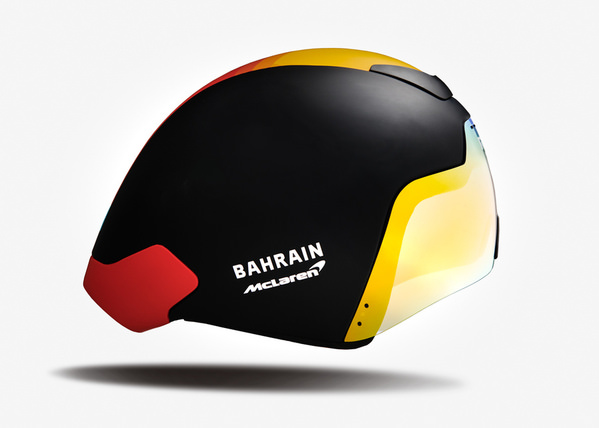 Photograph Matt Ben Stone Mclaren Bahrain Uci Tour De France Cycling Helmet on One Eyeland