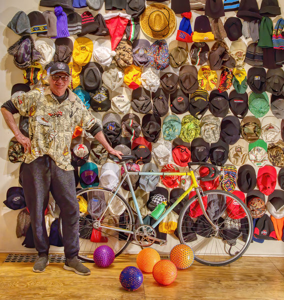 Photograph Larry Hamill Alley Hat Collector on One Eyeland