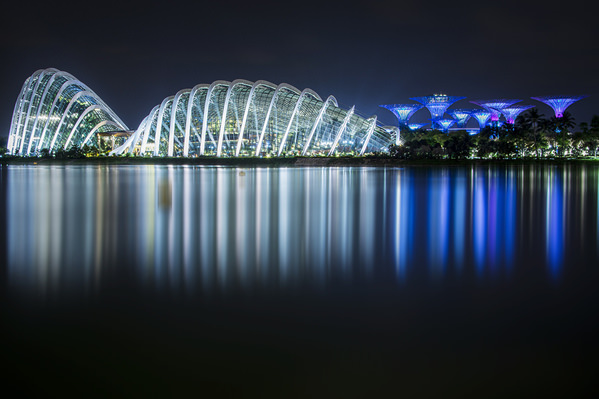 Photograph Ales Tvrdy River Side At Singapore on One Eyeland