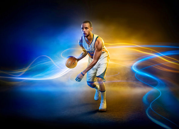 Photograph Blair Bunting Stephen Curry on One Eyeland