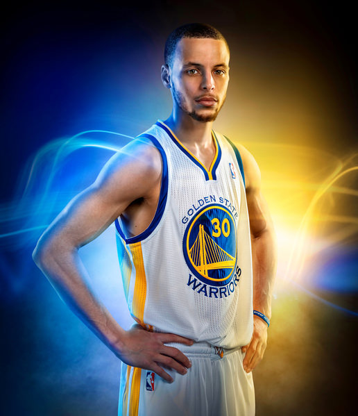 Photograph Blair Bunting Stephen Curry on One Eyeland