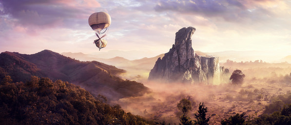 Photograph Rafael Alves Triad Balloon on One Eyeland