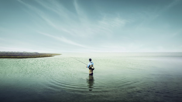 Photograph Justin Carrasquillo Fisherman on One Eyeland
