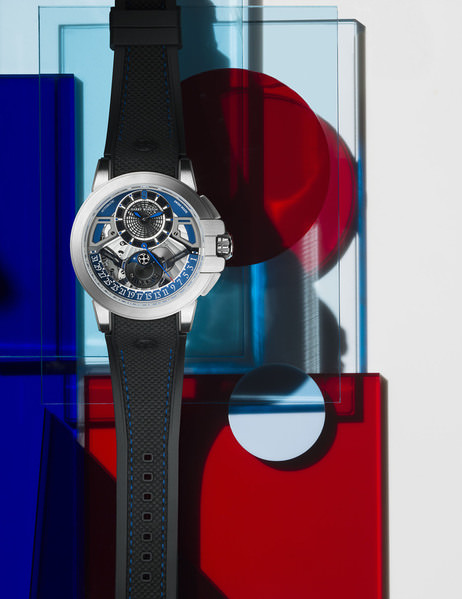 Photograph Jonathan Knowles Harry Winston Watch on One Eyeland