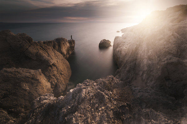 Photograph Davide Giannetti Last Light on One Eyeland