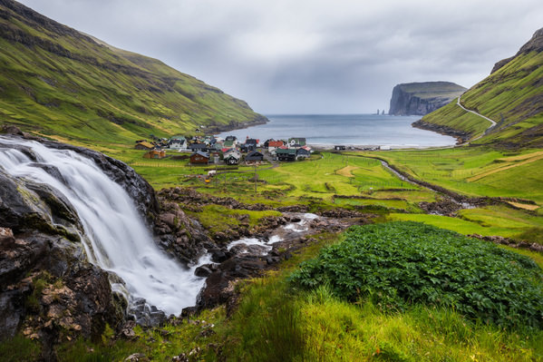 Photograph Jaka Ivancic Tjornuvik Village on One Eyeland
