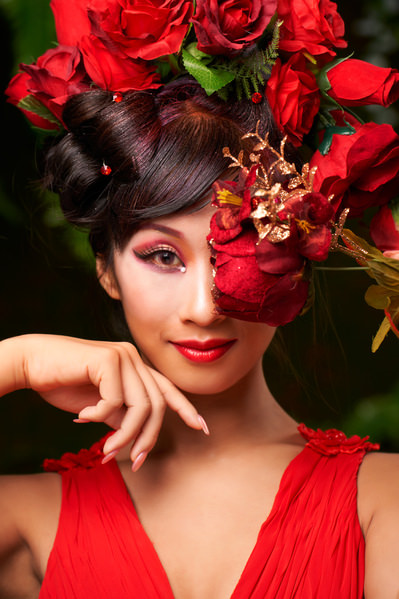 Photograph Kenneth Luk Red Flower on One Eyeland