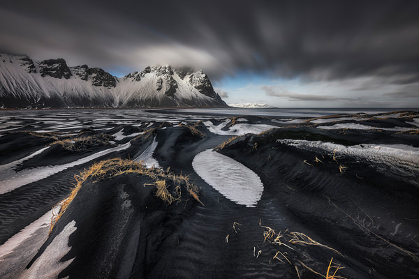 Photograph Rafal Kaniszewski Vestrahorn on One Eyeland