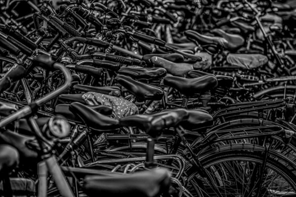 Photograph Raju Khan Bicycles on One Eyeland