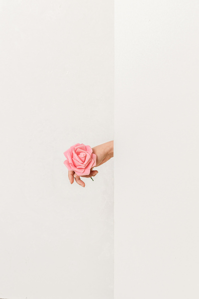 Photograph Zeynab Hassan Yazdi Self Hand on One Eyeland