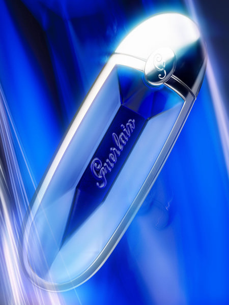 Photograph Jonathan Knowles Guerlain Sapphire Desire on One Eyeland