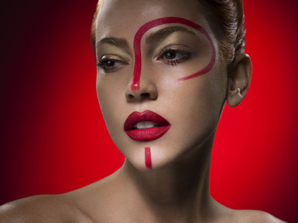 Photograph Jonathan Knowles Chanel Red on One Eyeland