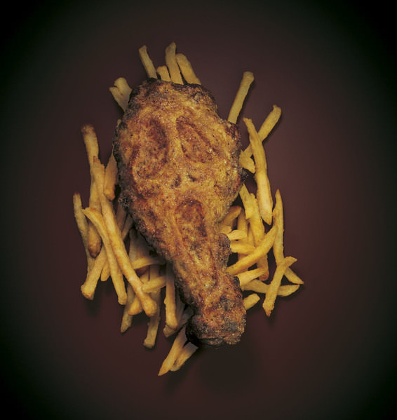 Photograph Jonathan Knowles Chicken And Chips on One Eyeland