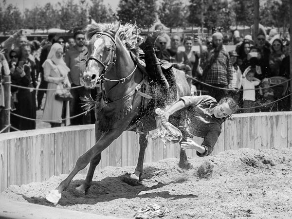 Photograph Tuncay Demir On Horseback on One Eyeland