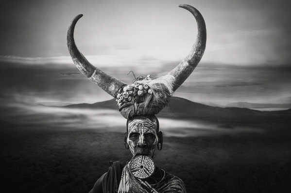 Photograph Svetlin Yosifov Horns Mursi on One Eyeland