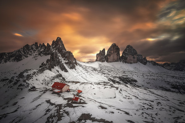 Photograph Rafal Kaniszewski Tre Cime on One Eyeland