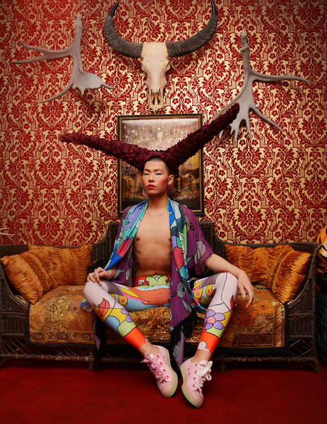 Photograph Michele Taras Kuncy In The Living Room on One Eyeland