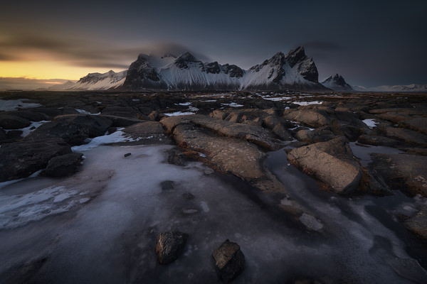 Photograph Rafal Kaniszewski Vestrahorn on One Eyeland