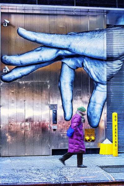 Photograph Mitchell Funk Big Fingers on One Eyeland