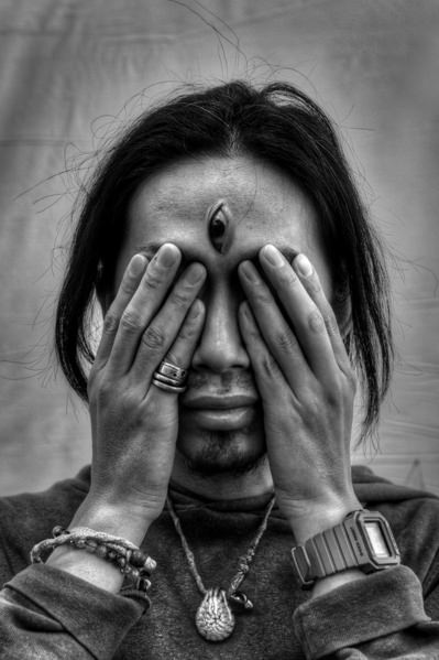 Photograph Jin Tamaoki 3rd Eyes Moku on One Eyeland