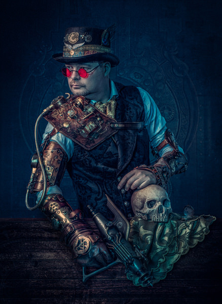 Photograph Antti Karppinen Steampunk Portrait on One Eyeland