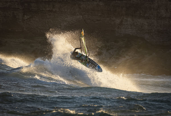Photograph Ben Welsh Aerial Of The Lip on One Eyeland