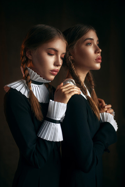 Photograph Maks Kuzin Sisters on One Eyeland