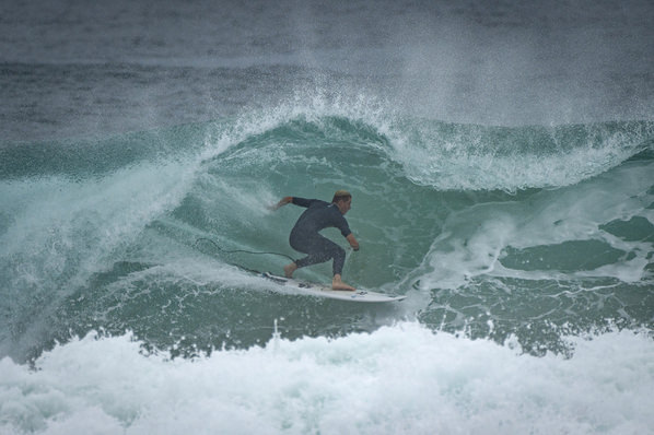 Photograph Steve Turner Into The Barrel on One Eyeland